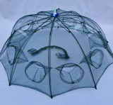 HALAU Cr&acirc;snic Varsa tip umbrela pentru raci si pestisori cu 10 intrari 90x90cm