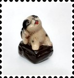 Ascutitoare chinezească din ceramică folosita_vintage