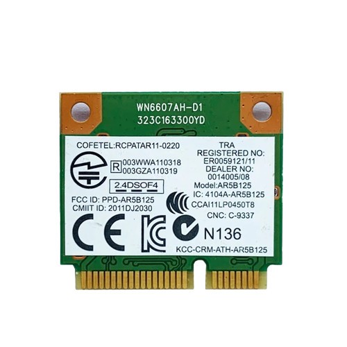 43.Modul/Placa retea wifi wireless wifi laptop CCAI11LP0450T8