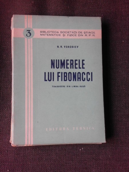 Numerele lui Fibonacci - N.H. Vorobiev