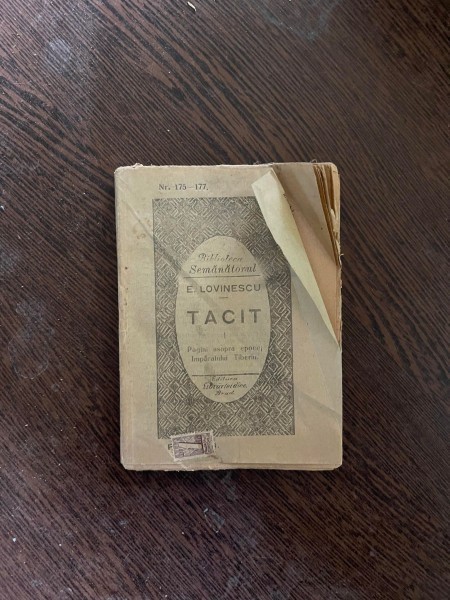 Eugen Lovinescu - Tacit (1926)