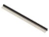 Conector pini verticali 2x40 SMT ZL301-2X40P tata, 80 pini, 2.54mm, placat aurit, curent 1A