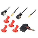 Adaptor multimedia (conectarea tunerului TMC) Audi, Seat, Skoda, VW navigatie MFD (C/D/G), Navi Plus (DX), TMC