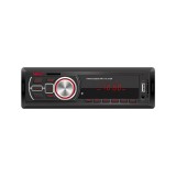 Casetofon Auto MRG A-626 Bluetooth, USB, AUX, TF Card, Radio, MP3 Player, Telecomanda, Hands-free, Display Rosu