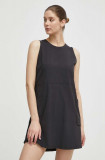 Cumpara ieftin Helly Hansen rochie sport Viken culoarea negru, mini, drept, 62820