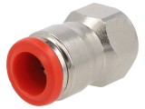 Racord push-in simplu 1/2" - presiune 20bar, aer comprimat
