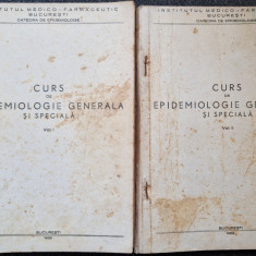CURS DE EPIDEMIOLOGIE GENERALA SI SPECIALA - Combiescu (2 volume)