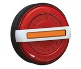 Stop Neon Hamburger FI14 12V LED, Pozitie, Frana, Semnalizare Dinamica, Prindere 44mm, Auto/Moto