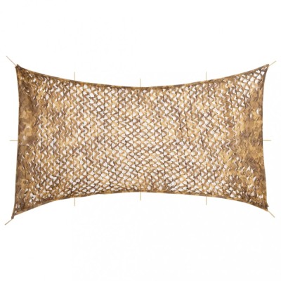 vidaXL Plasă de camuflaj cu geantă de depozitare, nisipiu, 816x520 cm 4008265 foto