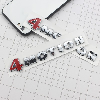 Emblema 4MOTION litere logo Emblema vw Tiguan Passat B5 B6 B7 Polo Golf Touran foto