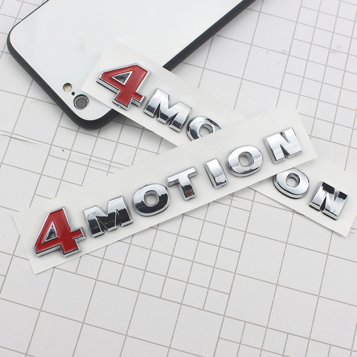 Emblema 4MOTION litere logo Emblema vw Tiguan Passat B5 B6 B7 Polo Golf Touran