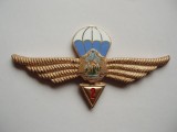ROMANIA - INSIGNA AVIATIE - PARASUTIST CL.2, MODEL 1968, RSR, IM 1.209