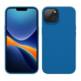 Husa Kwmobile pentru Apple iPhone 14, Silicon, Albastru, 59071.228