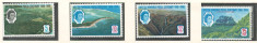 Hondurasul Britanic (Belize) 1966 Mi 197/200 MNH - 100 de ani de timbre foto