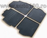 Covorase Cauciuc Dedicate Mazda 2 II (2007-2014) Rigum Cehia - Presuri Auto Interior