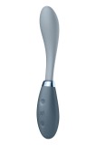 G-Spot Flex 3 grey - Vibrator Punct G Rezistent la Apă, 19x3 cm, Orion