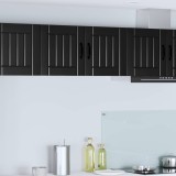 VidaXL Dulap de bucătărie Negru 80 x 31 x 40 cm Lemn compozit 884935