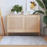 vidaXL Uși de dulap design lambriu 2 buc. 61,5x59,4 cm lemn masiv pin 151122