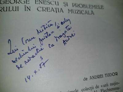 Studii si cercetari de ISTORIA ARTEI 1956-R.P.R-Extras,DEDICATIE lui Conu MITICA foto