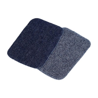Set 10 petice termoadezive Jeans Altima, 7,6 x 4,9 cm, Bleumarin foto