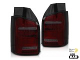 Set de stopuri LED de tuning potrivit pentru Volkswagen T5 2010-2015, rosu cu baza descrisa, stanga si dreapta Performance AutoTuning