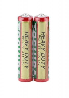 Baterie Toshiba Heavy Duty AAA R3 1,5V zinc carbon bulk 2 buc foto