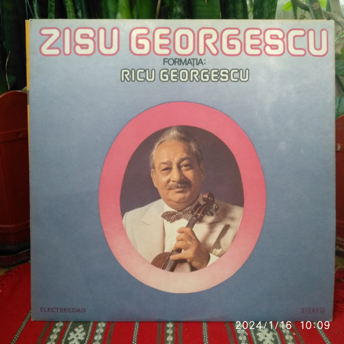 -Y- ZISU GEORGESCU - FORMATIA RICU GEORGESCU ( STARE EX+++ ) -DISC VINIL LP