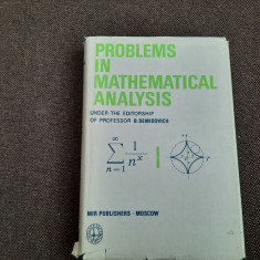 Problems in mathematical analysis Autor: B. Demidovitch 26/2