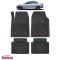 Covorase Auto TeamCar&reg; Tip Tavita Compatibile BMW Seria 3 E46 (1998&ndash;2006) Negru, Material Rezistent