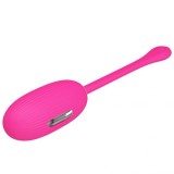 PRETTY LOVE - DOREEN RECHARGEABLE VIBRATING EGG MAGENTA REMOTE CONTROL, PRETTY LOVE SMART