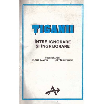 Elena Zamfir, Catalin Zamfir - Tiganii intre ignorare si ingrijorare foto