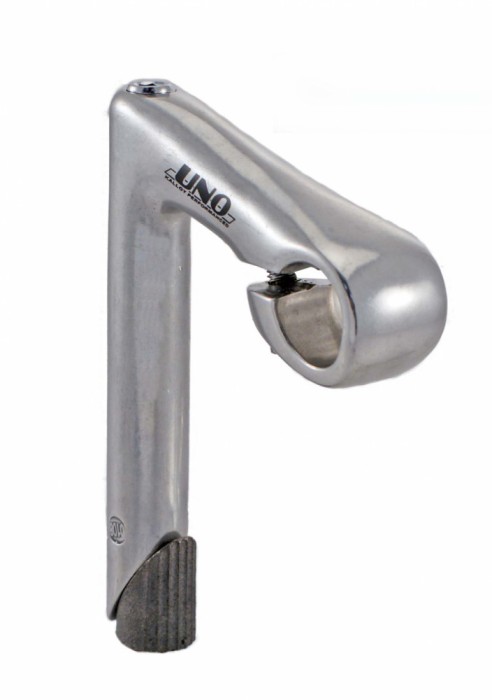 Pipa Ghidon Torino / Fixed, aluminiu, &Oslash;22,2, extensie 100mm, culoare argintiu Cod:421690840RM