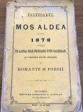 UNICAT !!! Calendarul lui Mos Aldea pe anul 1878