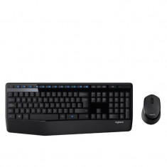 Kit Tastatura + Mouse Wireless Logitech MK345 COMFORT, Layout: QWERTY US foto