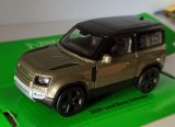 Macheta Land Rover Defender 2020 maro - Welly 1/36