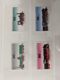 Germania berlin - Timbre trenuri, locomotive, cai ferate, nestampilate MNH, Nestampilat