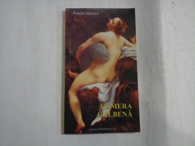 CAMERA GALBENA - ANONIMOUS foto