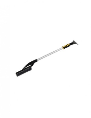 Racleta curatare zapada cu perie cu maner SOFT GRIP lungime 770cm foto