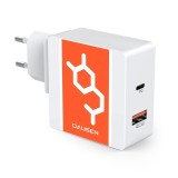 Incarcator priza 48W dual port USB C PD, QC 3.0