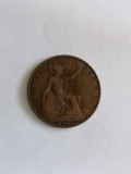 ONE PENNY 1917 MAREA BRITANIE, Europa