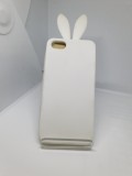 Cumpara ieftin Husa Iphone 5 / 5s / 5SE + Cablu date cadou, Alb