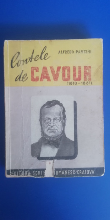 myh 41s - Alfredo Panzini - Contele de Cavour (1810 - 1861) - editie interbelica