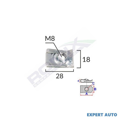 Clema motocicletapentru bmw set 10 buc UNIVERSAL Universal #6 foto