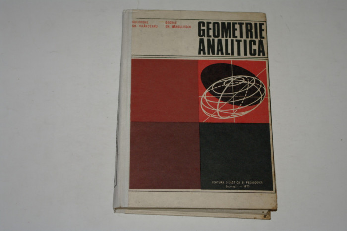 Geometrie analitica - Vranceanu - Margulescu