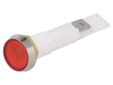 Lampă de control neon 230V, &Oslash;10mm, plastic