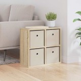 vidaXL Bufet cu sertar Stejar Sonoma 49,5 x 22 x 47 cm 8000526