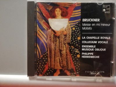 Bruckner - Messe en mi mineur Motets (1990/Harmonia/RFG) - CD/ORIGINAL/ca NOU foto