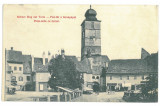 4690 - SIBIU, Market, Romania - old postcard - used - 1910, Circulata, Printata