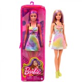 PAPUSA BARBIE FASHIONISTA BLONDA CU SUVITE MOV