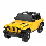 Masinuta Rastar, Jeep Wrangler Rubicon, Galben, 1:43